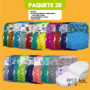 Paquete 20 Pañales Unitalla